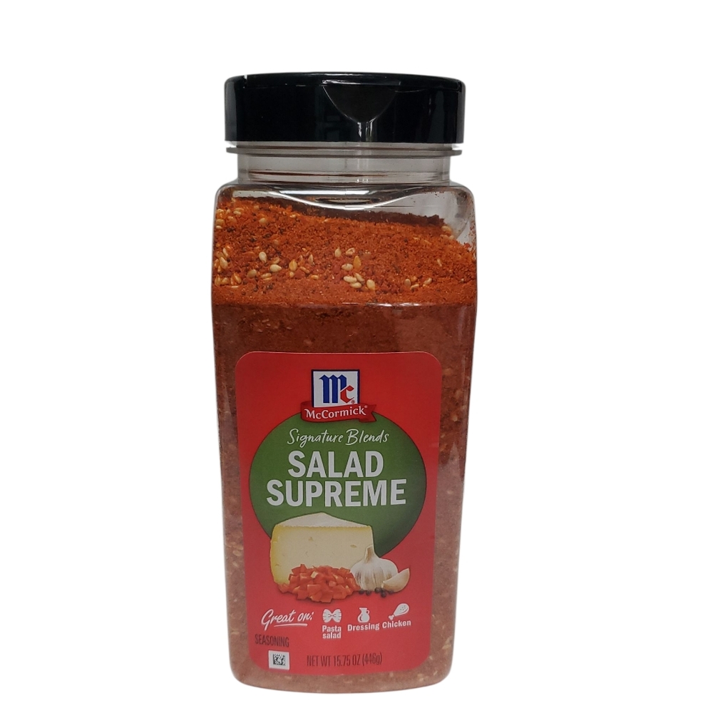 McCormick Salad Supreme Seasoning 15.75 Oz (446g) NIP